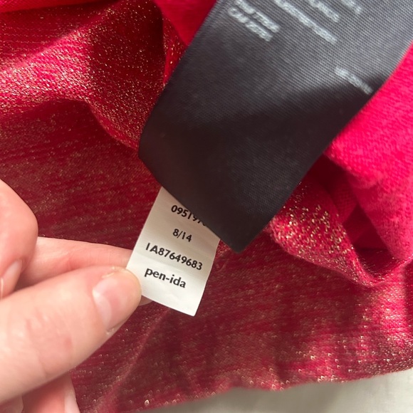 Tommy Hilfiger Pink Sparkle Sweater - Picture 6 of 10